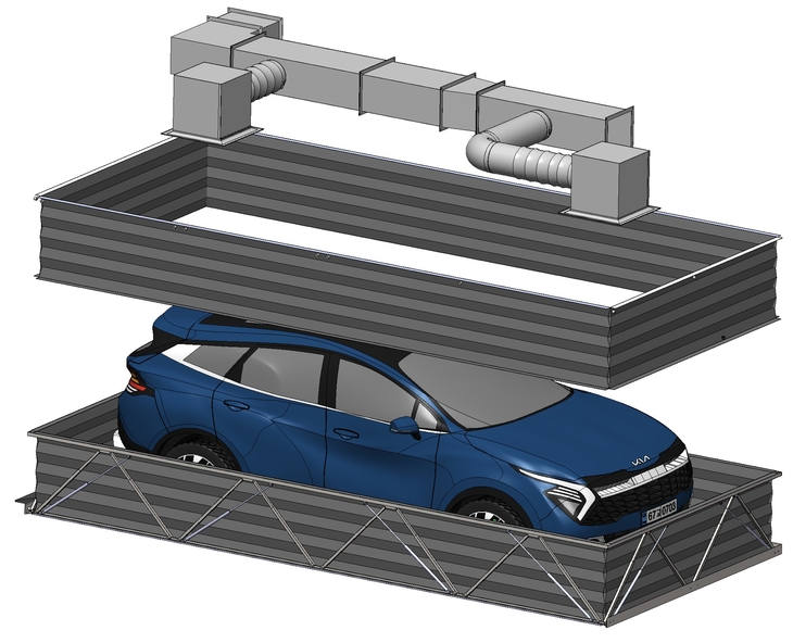 KNR시스템 "지하주차장 전기차 화재, 조기 자동진압 가능해진다" - 뉴스 썸네일 이미지