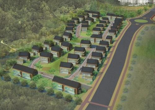 세종시 제로에너지타운 조감도