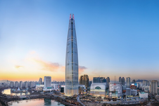 롯데월드 타워.