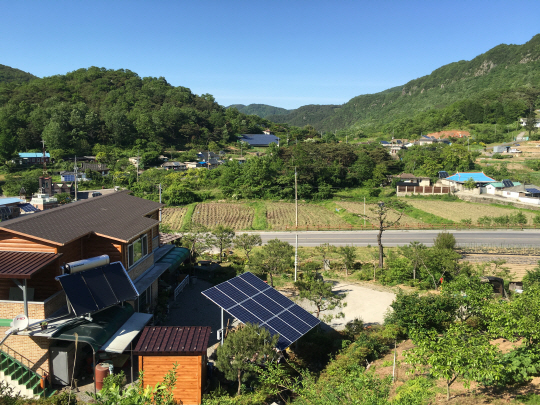 회순 제로에너지 마을사진