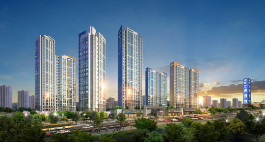 울산송정 금강펜테리움 그린테라스Ⅱ_투시도