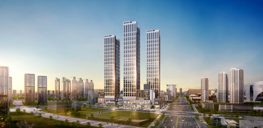 일산한류월드 유보라 더 스마트 투시도