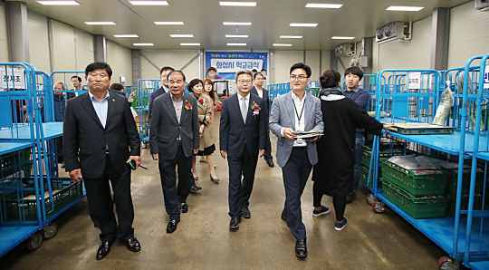 3-4. 각 학교에 공급될 농산물 확인등을 위한 시설라운딩