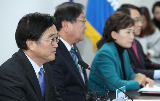 공공 주택공급 확대 강조하는 우원식 원내대표