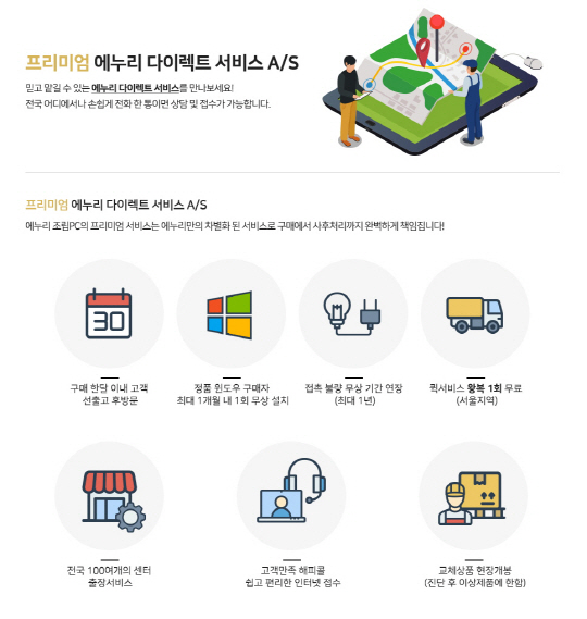 [에누리가격비교] 조립PC 다이렉트 서비스 프리미엄