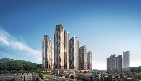 [이미지] 동래 3차 SK VIEW 투시도