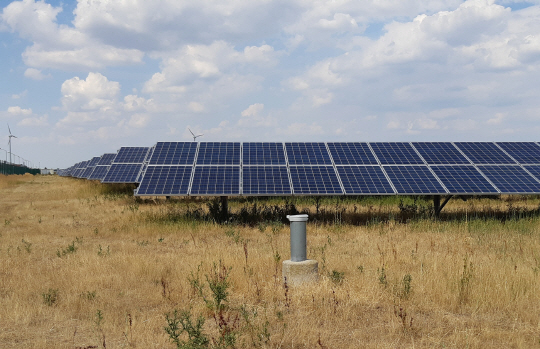 한화큐셀 태양광 패널