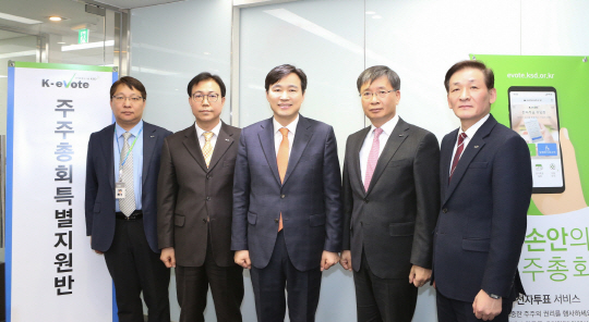 한국예탁결제원_상장회사_주주총회특별지원반_운영