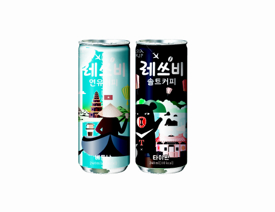 레쓰비 연유커피, 솔트커피 이미지