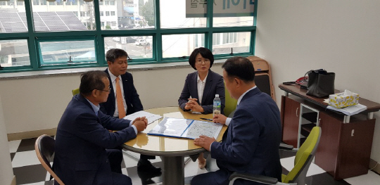 임미애 경상북도의원 면담 실시
