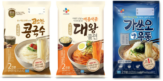 CJ제일제당_여름 냉장면 신제품 3종
