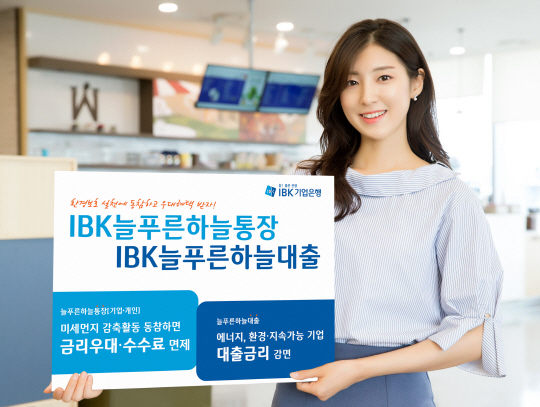 IBK 늘푸른하늘통장, 대출 출시