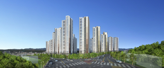 힐스테이트 사하역_투시도