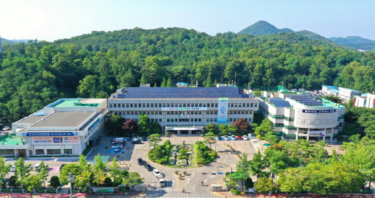 안산시청 전경