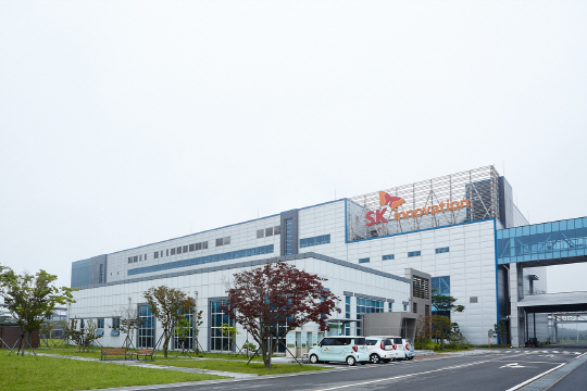 SK이노베이션 배터리 서산 공장 전경