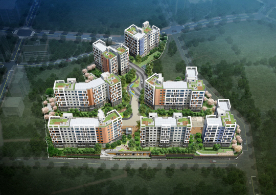 제주 동홍동 센트레빌 조감도