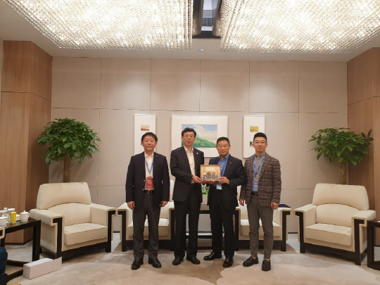 중국전기차100인회와 본격 협력 물꼬 터 사진
