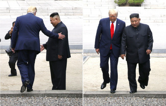 도널드 트럼프 미국 대통령 김정은