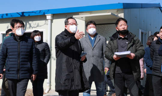 [크기변환]조광한 남양주시장, 신청사 예정부지 현장확인(사진)