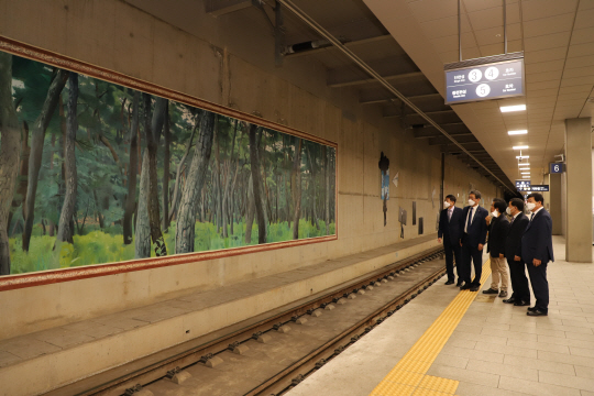 세종대 회화과 SR 벽화 행사