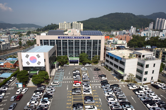 칠곡군청 전경02