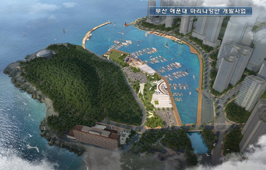 부산 해운대 운촌 마리나 사업 “해양친수 힐링공간될 것”