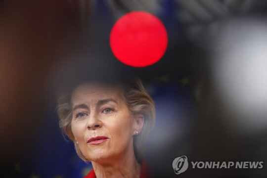 우르줄라 폰데어라이엔 EU 집행위원장