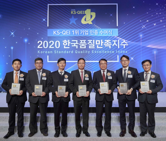 kcc한국품질만족지수 8개