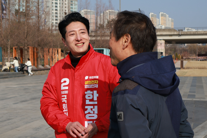 화성을 출마 與 한정민 "이준석·공영운은 동탄 몰라…지역 바꿀 사람 택해야"