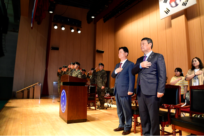 7보병사단 신병교육 수료식