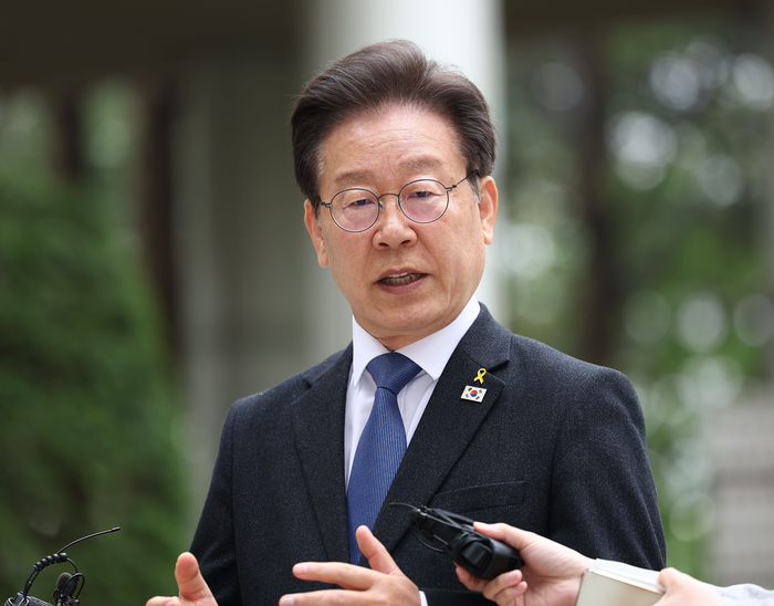 민주당 이재명 대표 서울중앙지법 출석