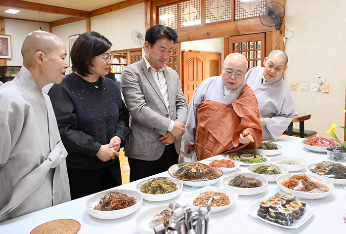 의정부시 4일 '고요한 요리의 길, 불교 사찰음식' 개최