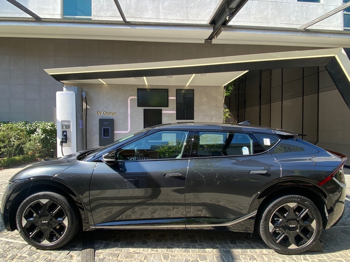 기아 더 뉴 EV6. 사진=이찬우 기자