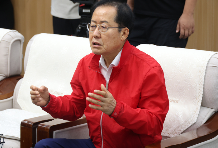 홍준표 대구시장.연합뉴스