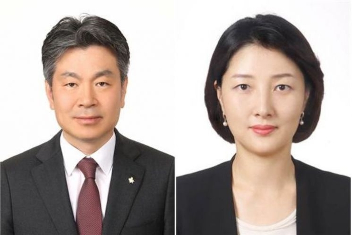김희문(왼쪽) 한국증권금융 경영관리부장, 설경아 심사부장. [사진=한국증권금융]