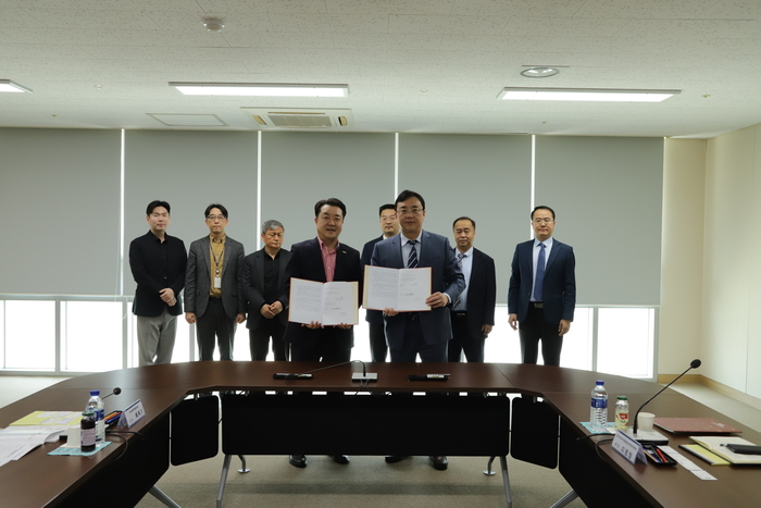 원주테크노밸리-중국청도 재오저우만종합보세구관리위원회 업무협약