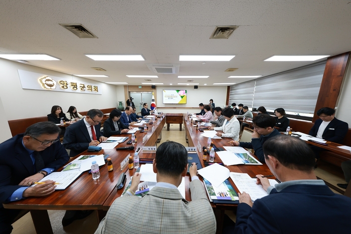 양평군의회 의정자문단 24일 '2025년 제1차 정기회' 개최