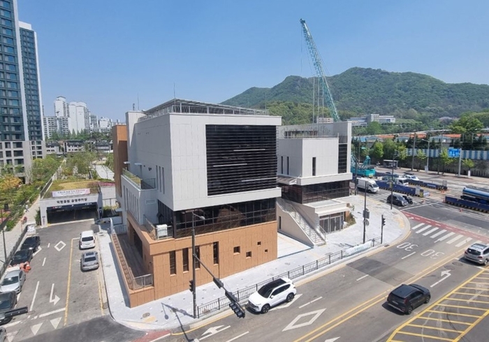 안양시 호계1동 행정복지센터 전경