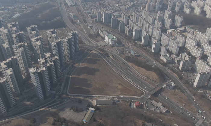 남양주시 경기동북부 공공의료원 부지(백봉지구) 전경