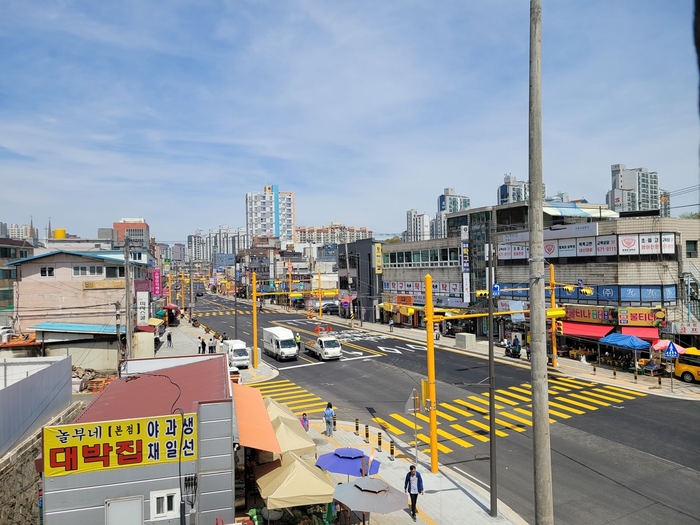 남양주시 4월30일 퇴계원 도시계획도로 확장공사 준공