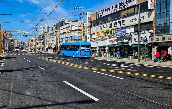남양주시 4월30일 퇴계원 도시계획도로 확장공사 준공
