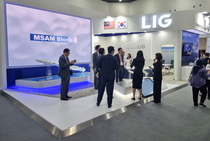 LIG넥스원, 말레이시아 'LIMA 2025' 참가