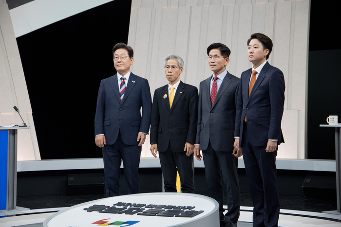 정치 분야 TV 토론회 앞둔 대선 후보들
