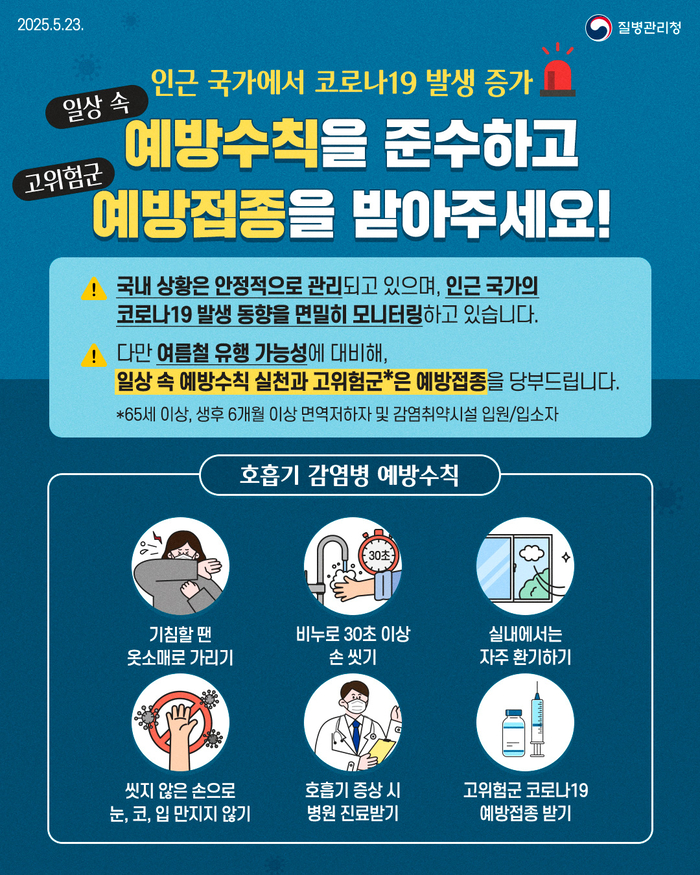 영광군, 코로나19 재유행 대비 확산 방지 총력