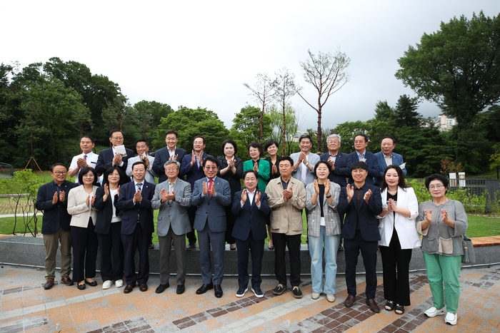 남양주시 20일 '남양주 궁집 관람환경 조성사업 주차장 준공 기념행사' 개최