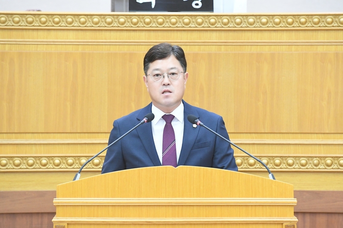 김현수 양주시의회 의원 제378회 정례회에서 '외국인 근로자 주거 안정을 위한     농지법 시행규칙 개정 촉구 건의안' 대표 발의