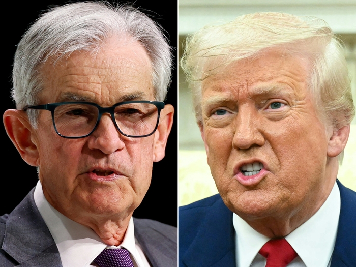 COMBO-US-POLITICS-FEDERAL RESERVE-TRUMP-POWELL
