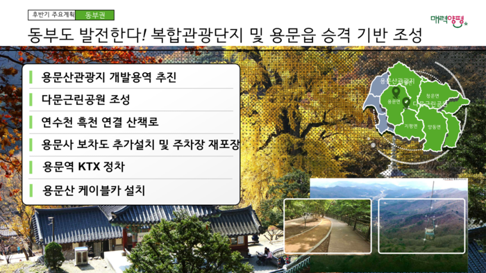 양평군 민선8기 출범 3주년 언론 소통 브리핑 발표 자료