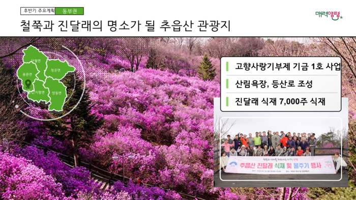 양평군 민선8기 출범 3주년 언론 소통 브리핑 발표 자료