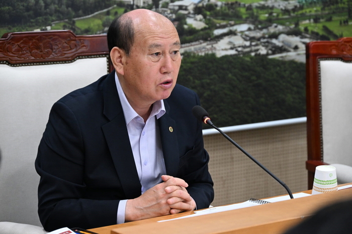 박형덕 동두천시장 국-도비 확보 부서장 회의 주재